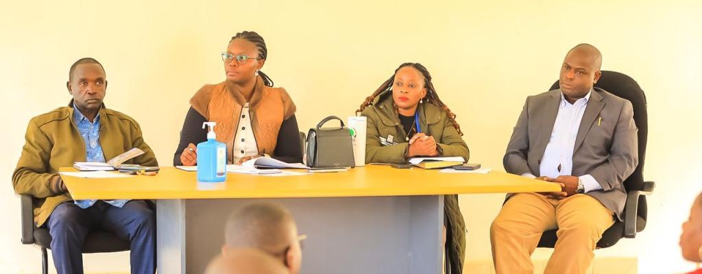 HON AMBER LILIAN, RDC AND MEMBERS OF PARLIAMENT ON A MEETING WITH THE DISTRICT DISASTER MANAGEMENT COMMITTE HON AMBER LILIAN, RDC AND MEMBERS OF PARLIAMENT ON A MEETING WITH THE DISTRICT DISASTER MANAGEMENT COMMITTE